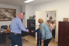 Predškolci, polaznici Dječjeg vrtića “Travica” u posjetu gradonačelniku